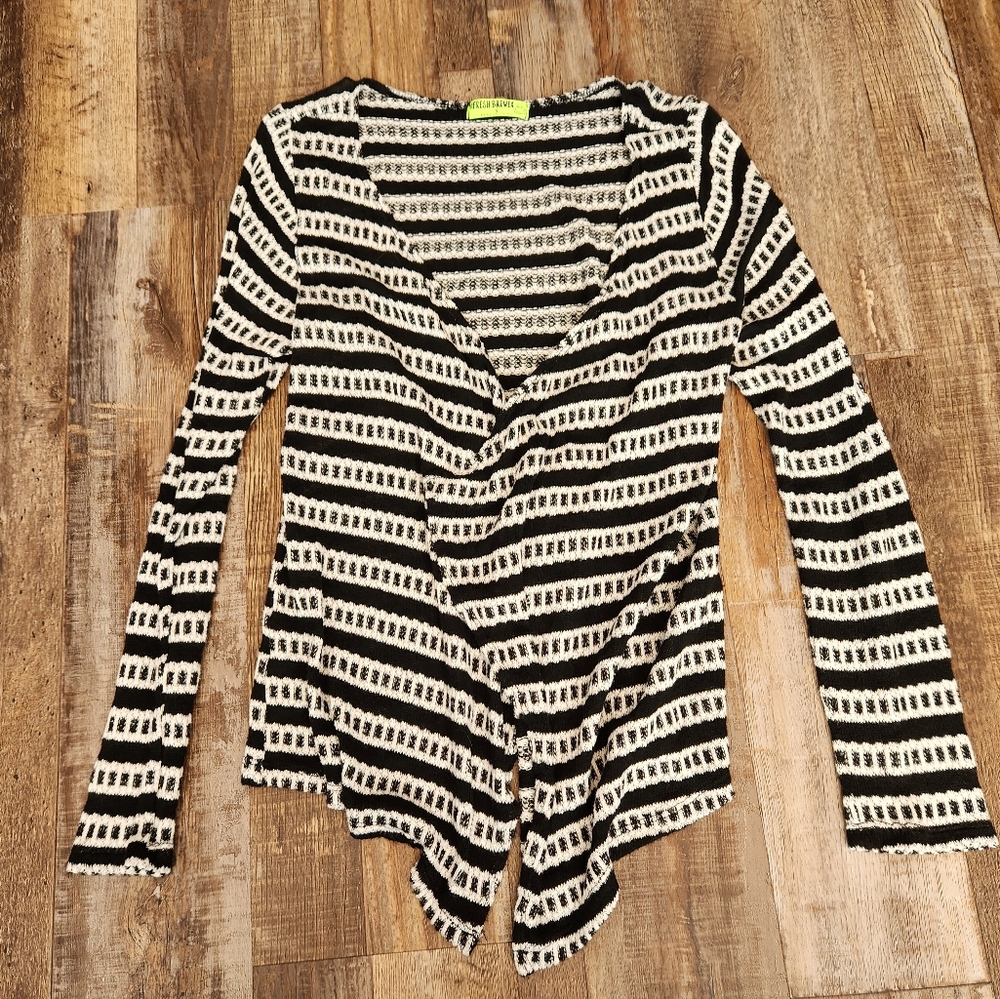Fresh Brewed Striped Cardigan